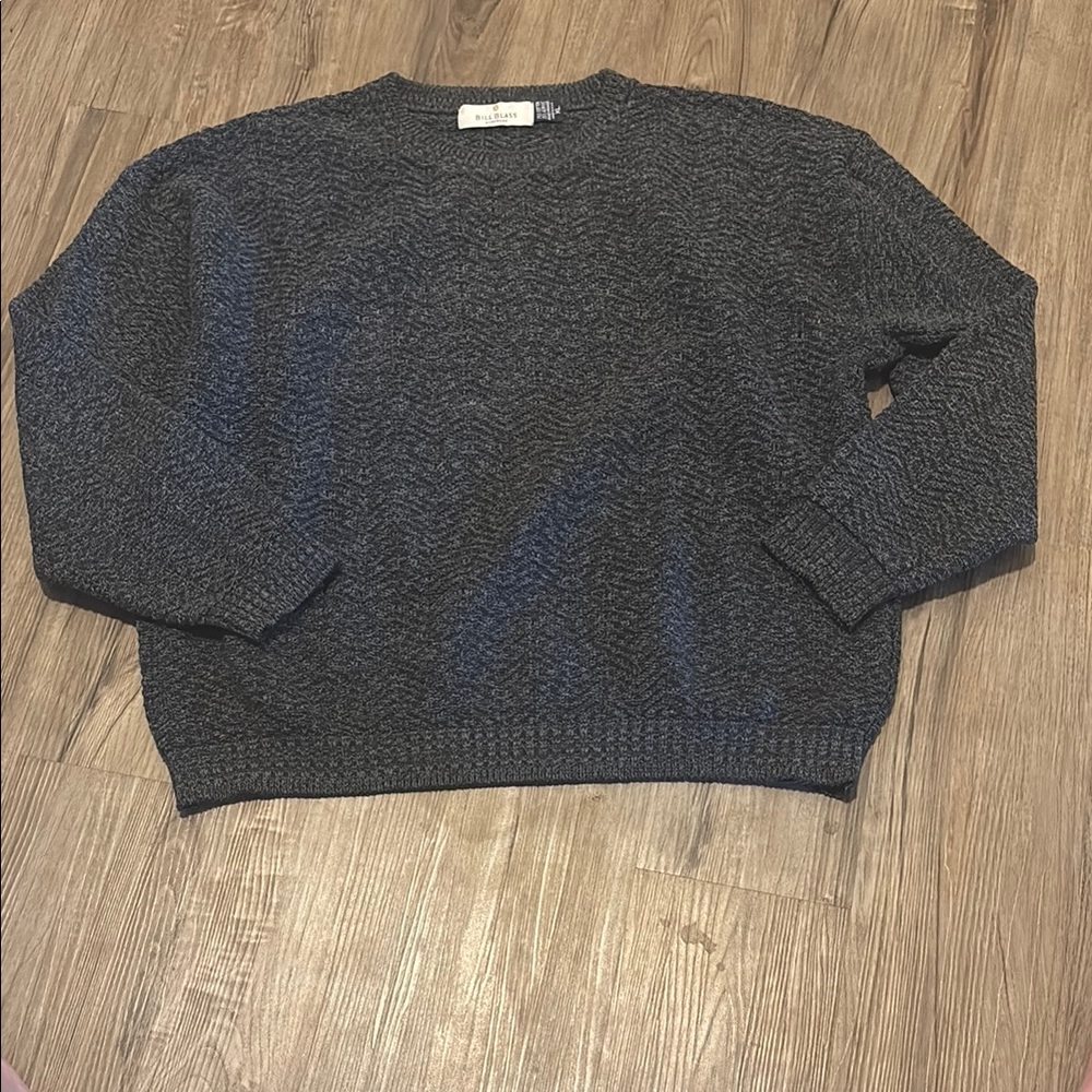 Bill Blass Charcoal Knit Sweater
